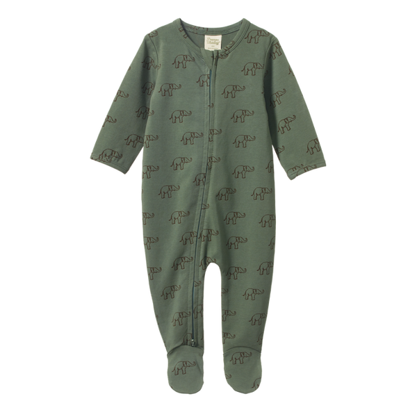 Nature Baby Dreamlands Suit Elephant Sprout in Multi