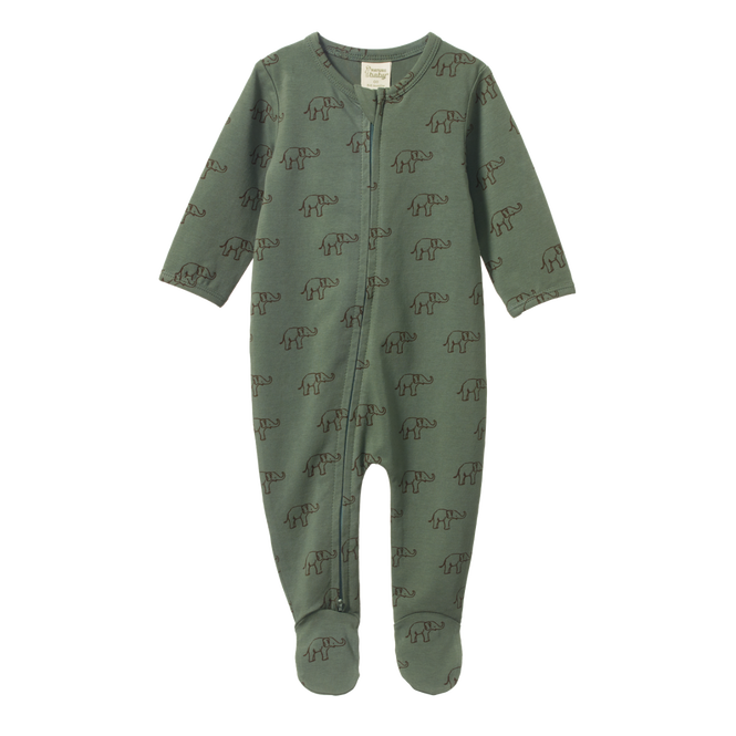 Nature Baby Dreamlands Suit Elephant Sprout in Multi