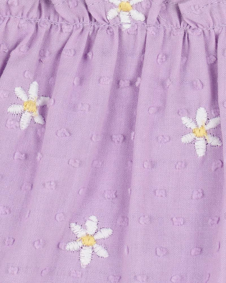 Bebe Indi Tiered dress in purple