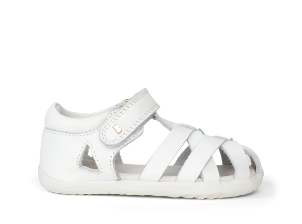 Bobux Step up tropicana II sandal in white