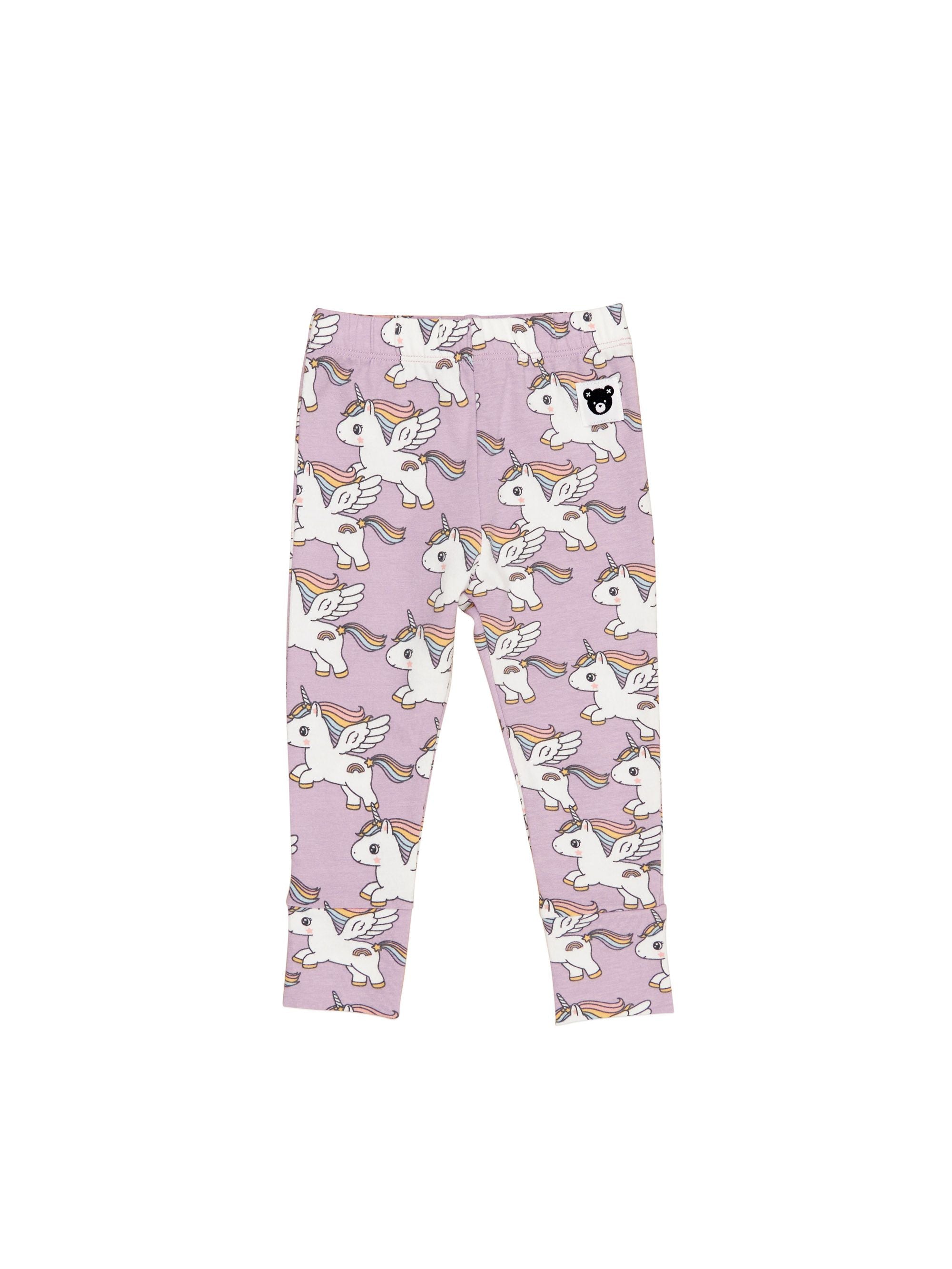 Huxbaby Magical Unicorn Legging Orchid Multi in Purple