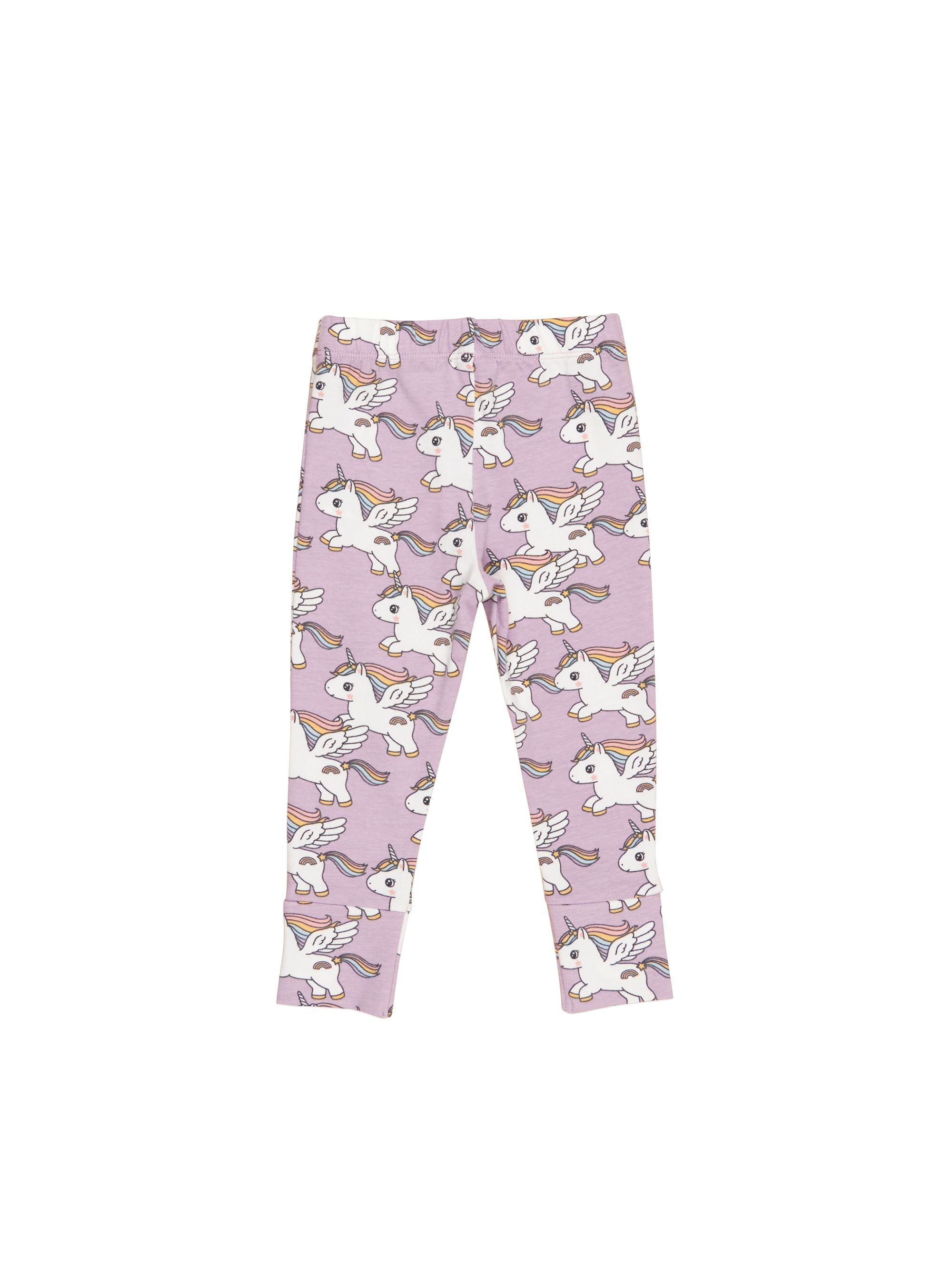 Huxbaby Magical Unicorn Legging Orchid Multi in Purple