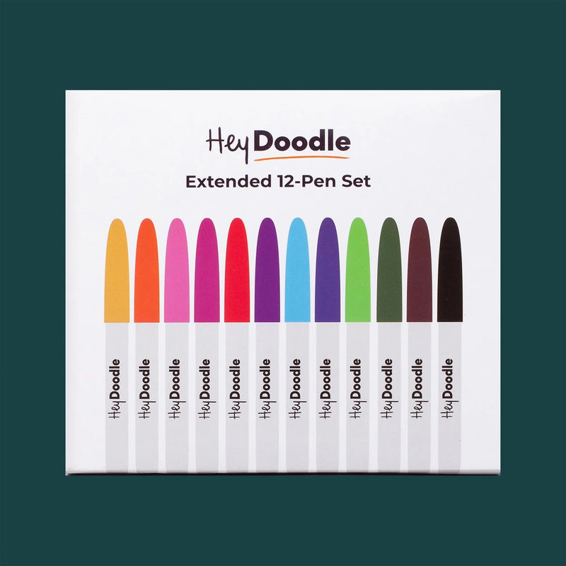 Hey Doodle Extended 12-Pen Set