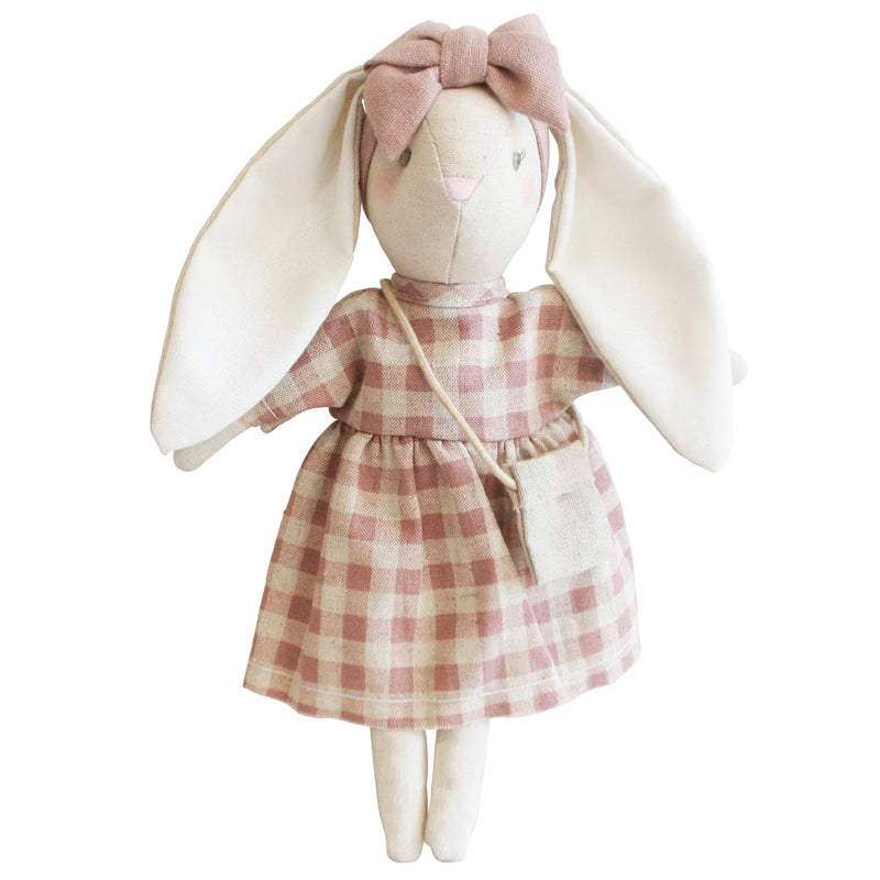 Alimrose Mini Sophia Bunny Rose Check