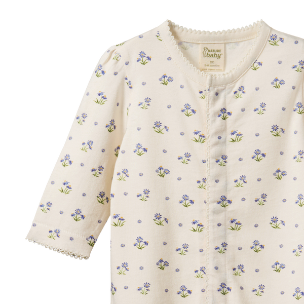Nature Baby Daisy Daze Lucy suit in cream