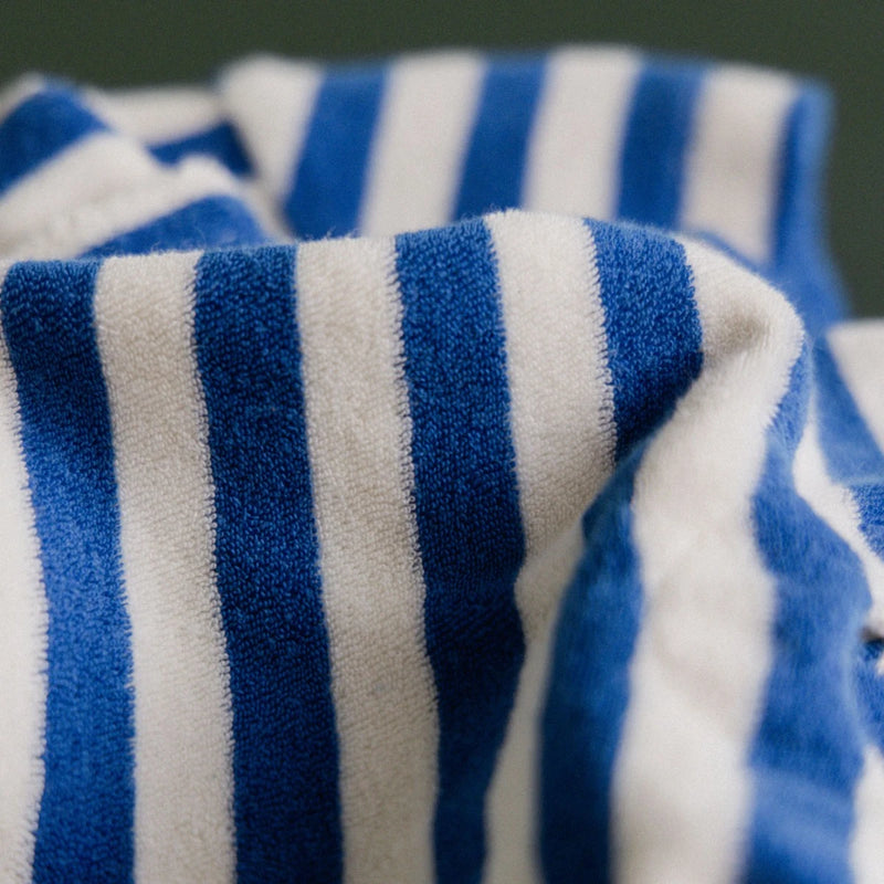 Nature Baby Mariner Stripe Aubrey Shorts in Blue