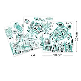 Djeco Under The Sea Colouring set