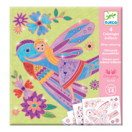 Djeco Small Wings Colouring set