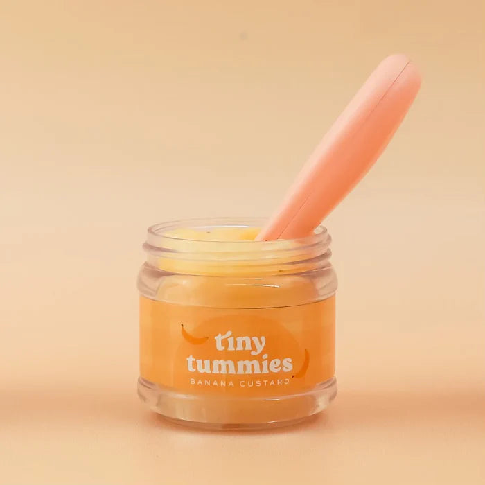 Tiny Harlow Food banana custard food jar and spoon set