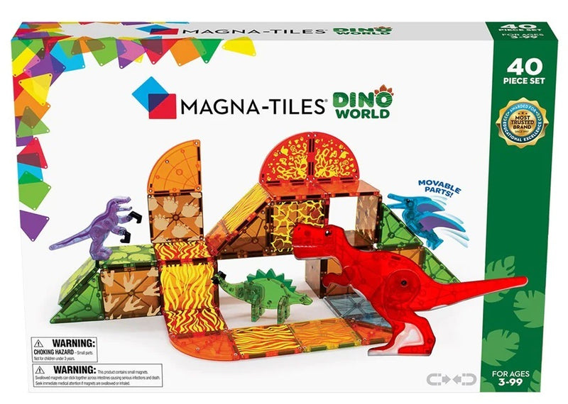 Magna Tiles Dino World - 40 piece set