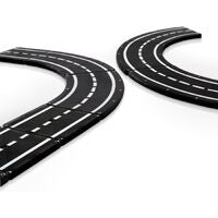 Magna Tiles XTRA Roads - 12 piece set