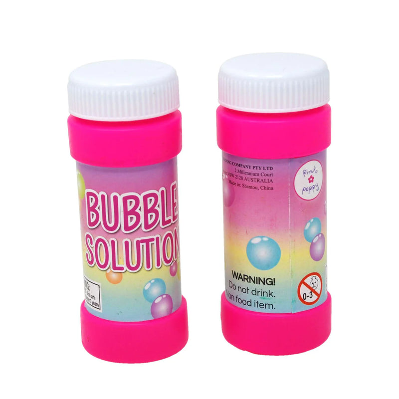 Pink Poppy light up bubble gun with sound