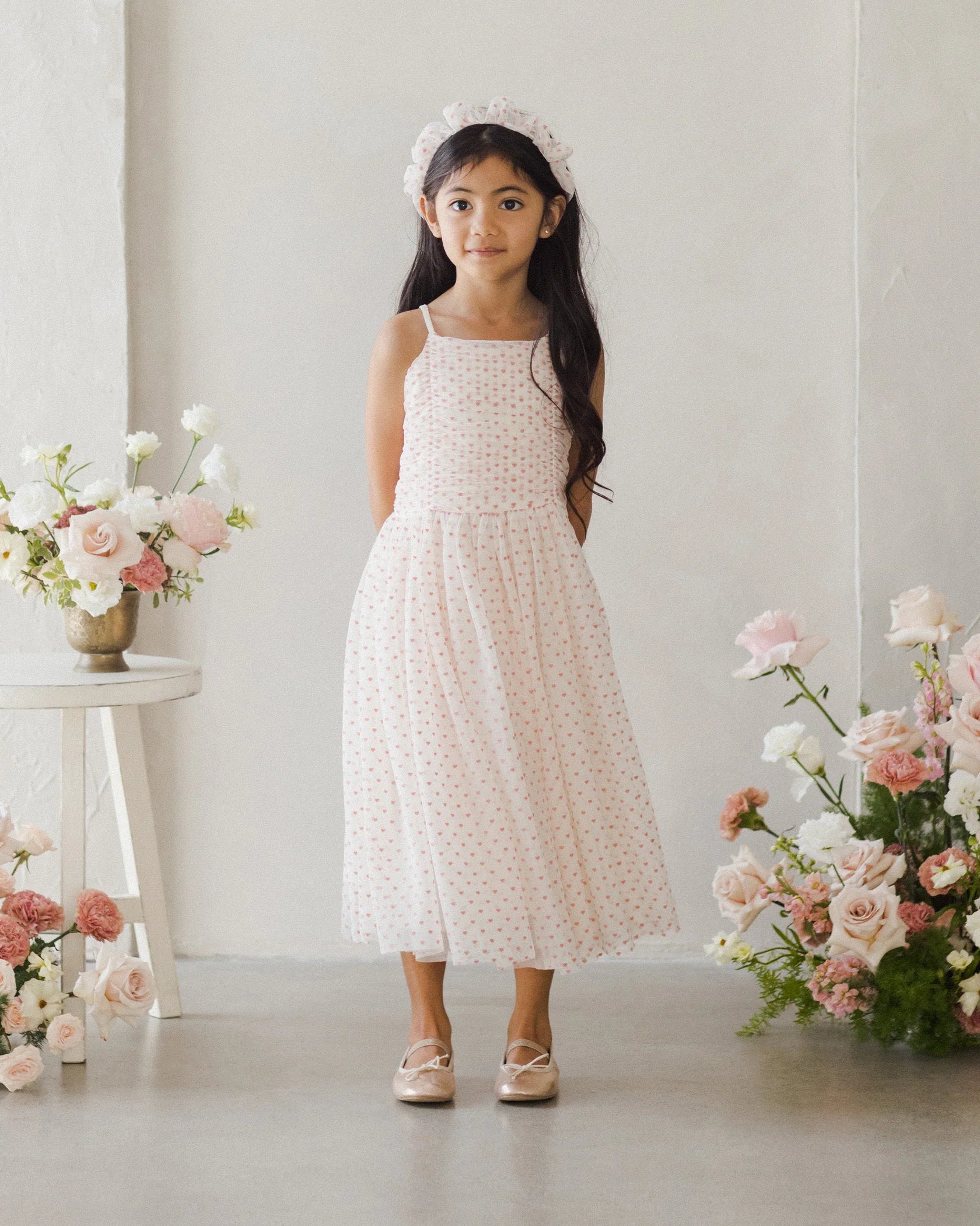 Noralee Witley Dress in pink hearts