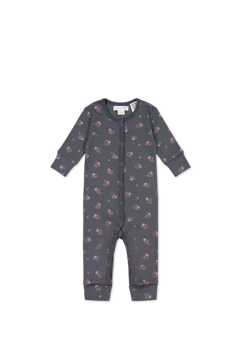 Jamie Kay Organic Cotton Maple Onepiece - Simone Lava in Grey