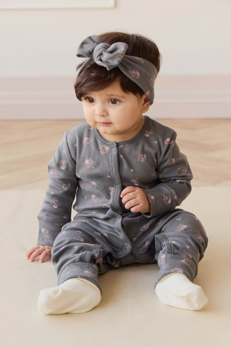 Jamie Kay Organic Cotton Maple Onepiece - Simone Lava in Grey