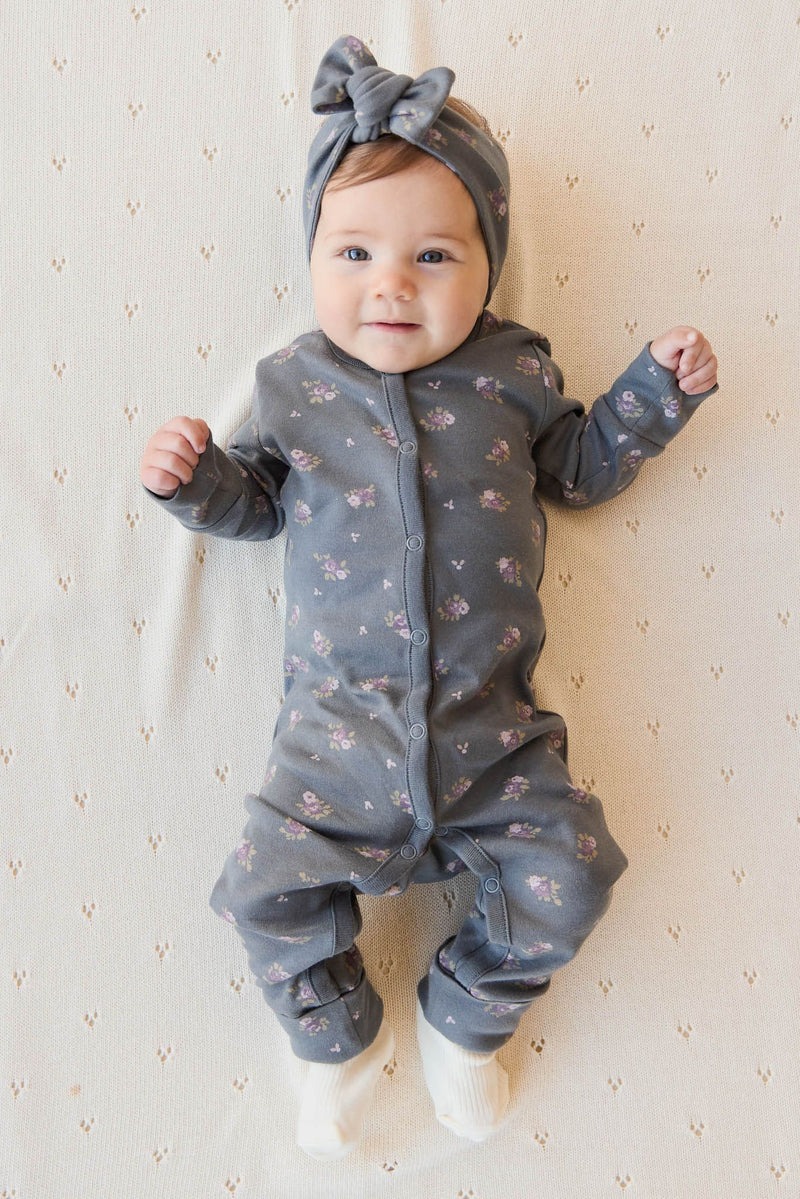 Jamie Kay Organic Cotton Maple Onepiece - Simone Lava in Grey