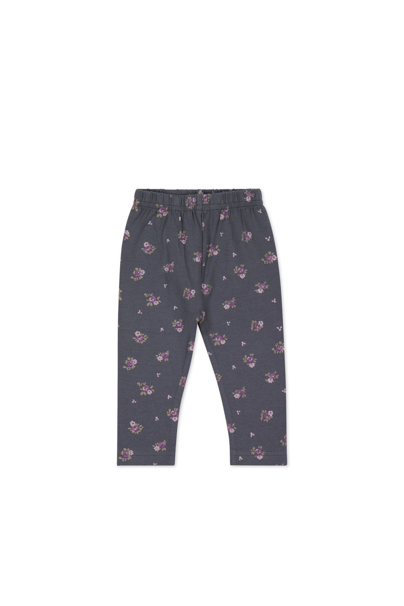 Jamie Kay Organic Cotton Everyday Legging - Simone Lava in Grey