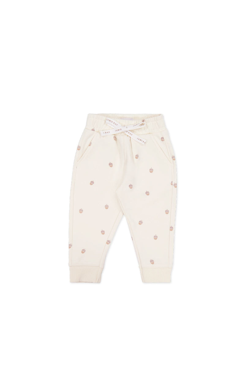 Jamie Kay Jalen track pant -acorns white cap gray