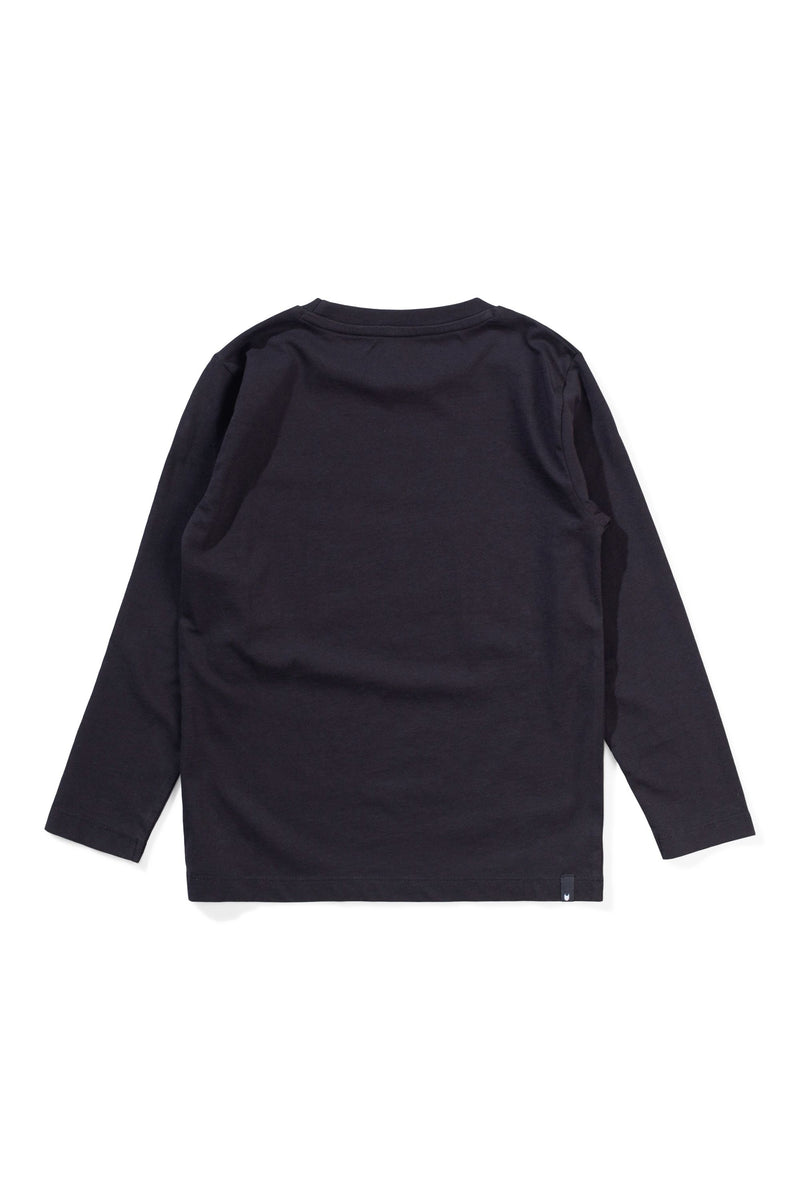 Munster kids hang loose LS tee in black