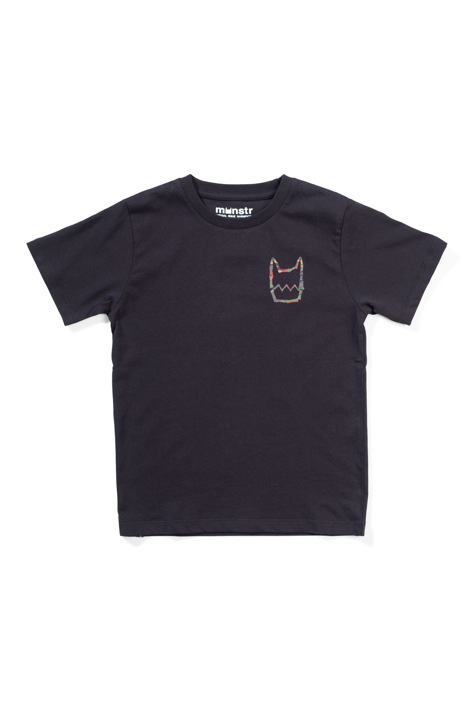 Munster morebones tee in black