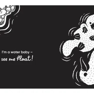 Aussie Water Babies - Black and White Board Book