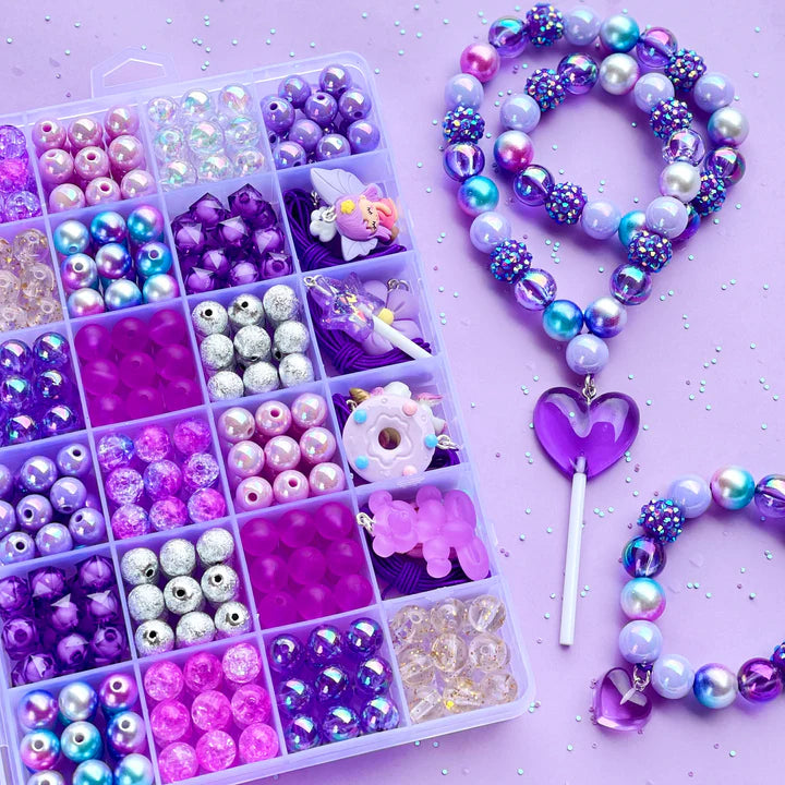 Sweet as Sugar Do It Yourself Purple Large Jewellery Making Kit