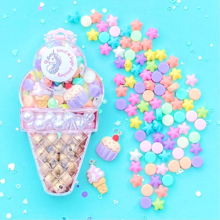 Sweet as Sugar Do It Yourself Ice Cream Shaped Jewellery Making Kit