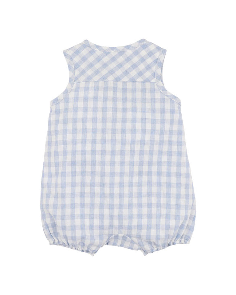 Bebe axel check ss romper