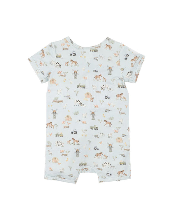Bebe farm ecocosy ss zipsuit