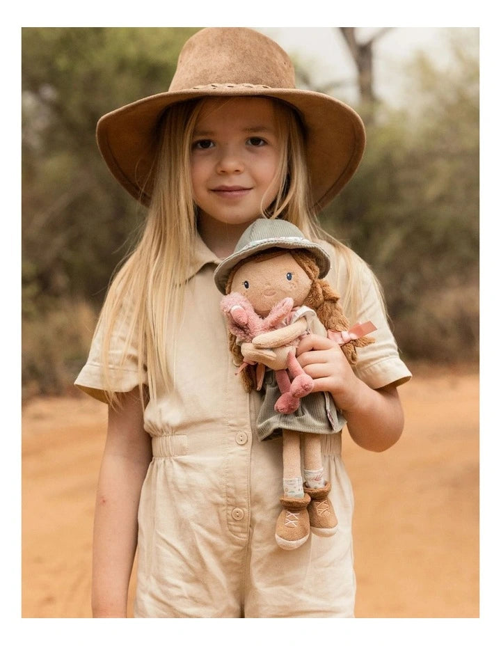 Little Dutch Safari Friends Cuddle Doll - Ranger Rosa