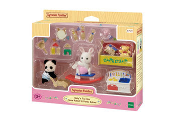 Sylvanian Familes Baby’s toys box snow rabbit and panda babies