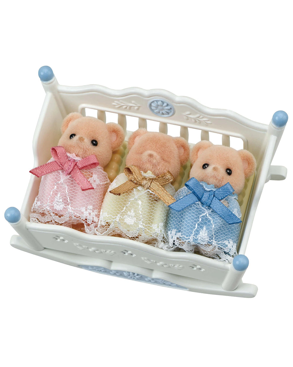 Sylvanian Families - Biscuit Bear Sleepy Triplets