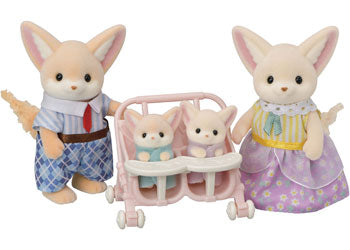 Sylvanian families fennec Fox family