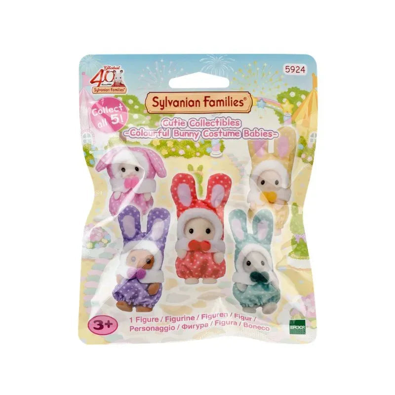 Sylvanian Families blind bag - cutie collectables colourful bunny costume
