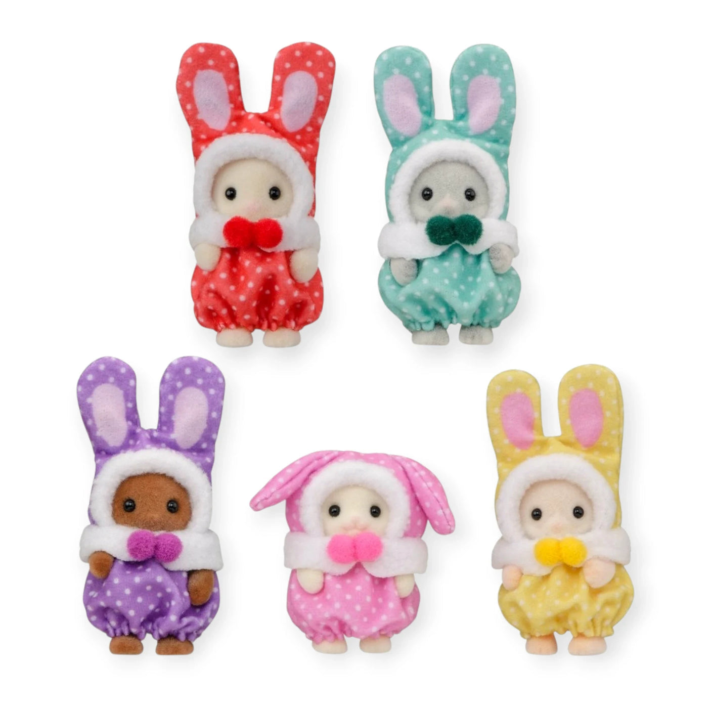 Sylvanian Families blind bag - cutie collectables colourful bunny costume