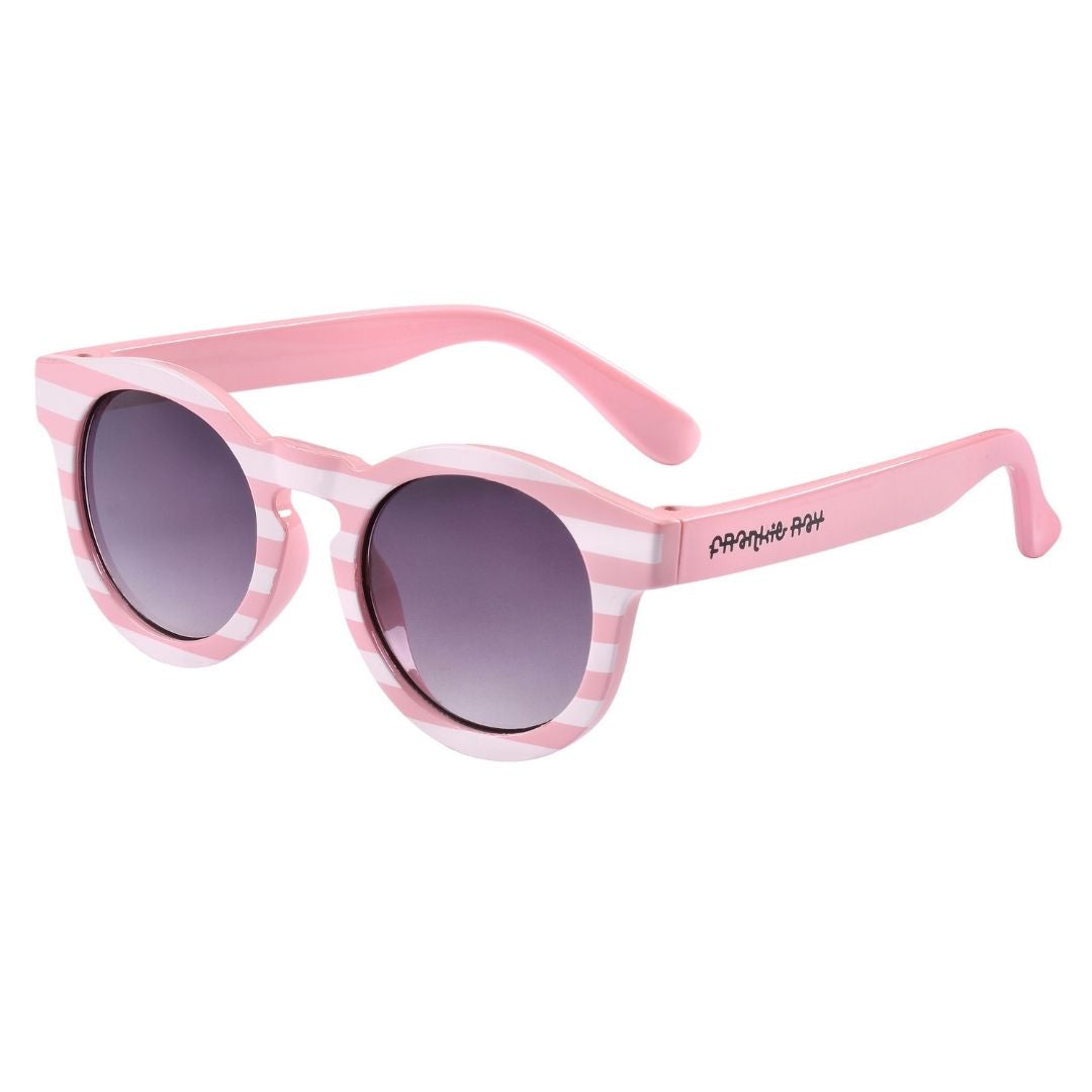 Frankie Ray Sunglasses Pixie Pink Stripe 0-18m