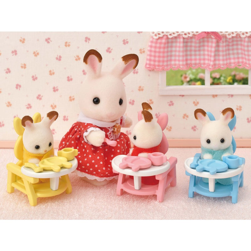 Sylvanian families triplets care set