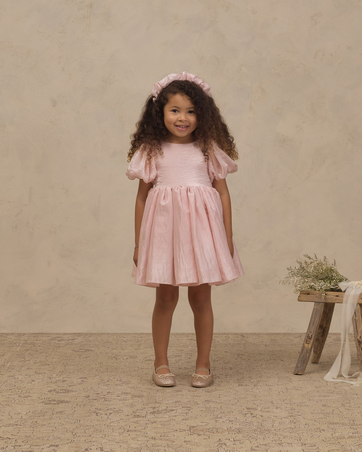 Noralee Sofia Dress Rose Shimmer
