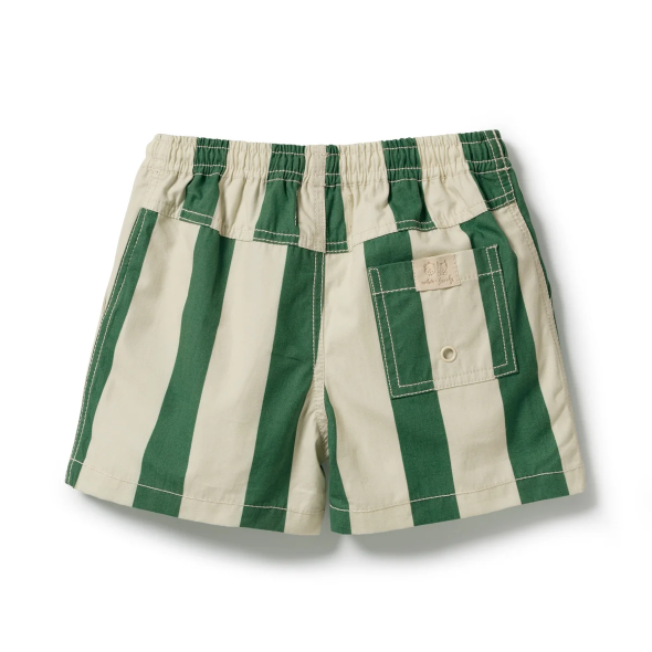 Wilson & Frenchy Lagoon Stripe Swim Board Short