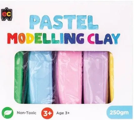 Educational Colours Modelling Clay 250g - Pastel