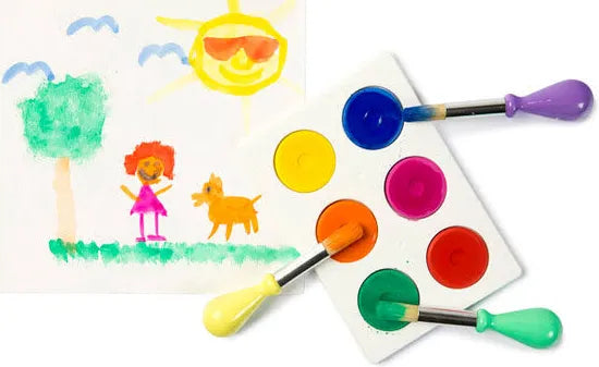 First Creations Bright Watercolours Set of 6