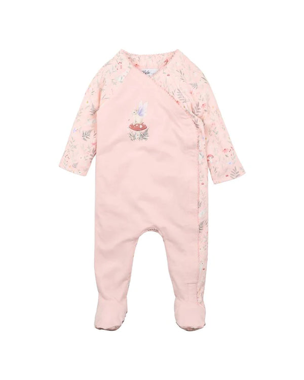 Bebe Ciara Print Wrap Onesie in multicolour