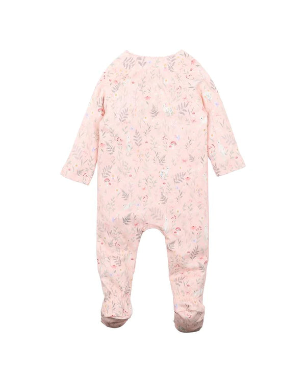 Bebe Ciara Print Wrap Onesie in multicolour