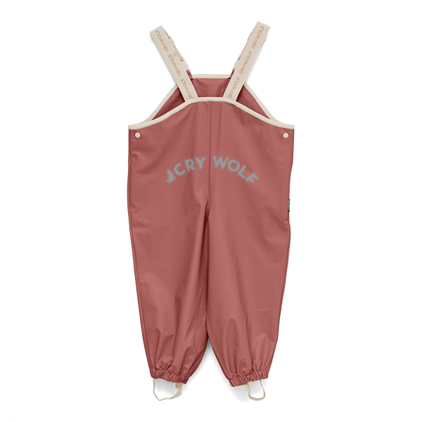 Crywolf Rain Overalls Rosewood in Pink