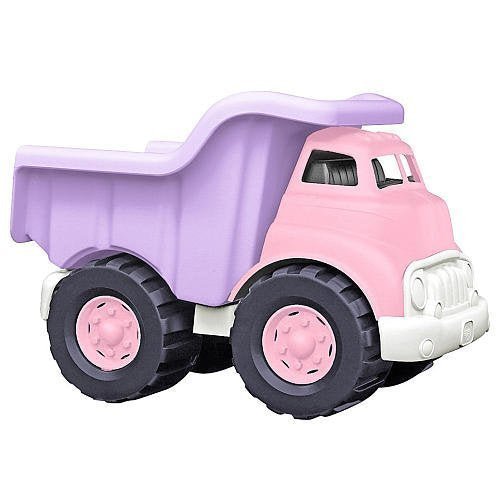 Green Toys Dump Truck in Pink - Recycled Plastic