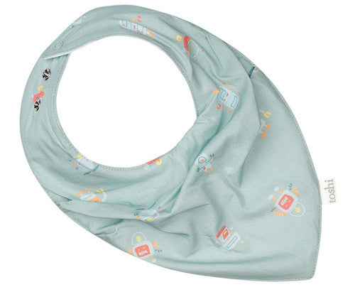 Toshi Baby Bib Bandana - Joyride Robots