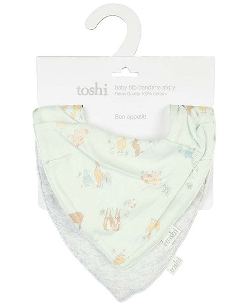 Toshi Baby Bib Bandana Story 2 pc - Country Bumpkins