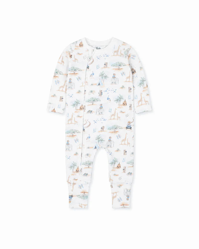 Bebe Brady Organic LS Zipsuit