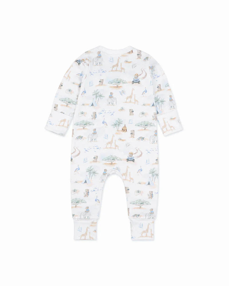 Bebe Brady Organic LS Zipsuit