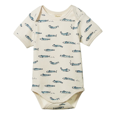 Nature Baby Bodysuit south seas print
